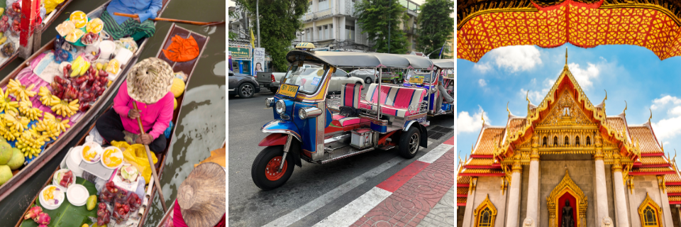 Caos urbano, templos y tuk-tuks: Bangkok en estado puro