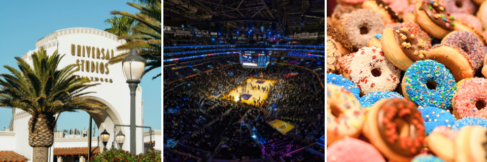 Universal y NBA en Los Ángeles California